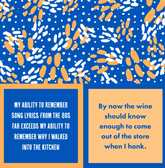 Napkin: Song Lyrics/Wine Honk